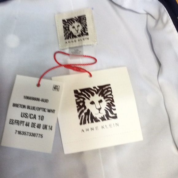 🦋ANNE KLEIN PERFECT POLKA DOTS DRESS 🦋 - Picture 3 of 9